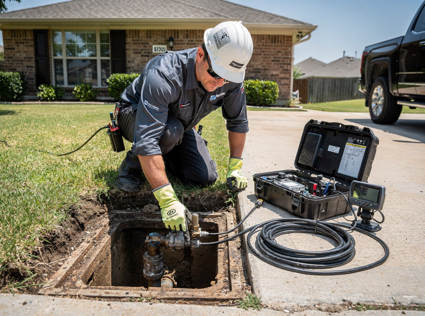 Water Line Repair in Water Line Repair in The Tribute, TX 75056